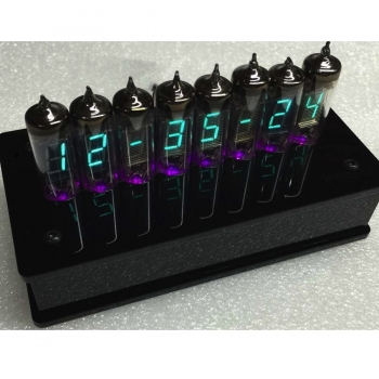 Black brilliance case for VFD Clock